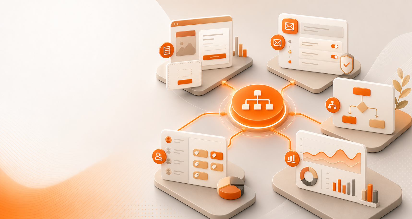 NetFarmer Brand Color Marketing Dashboard